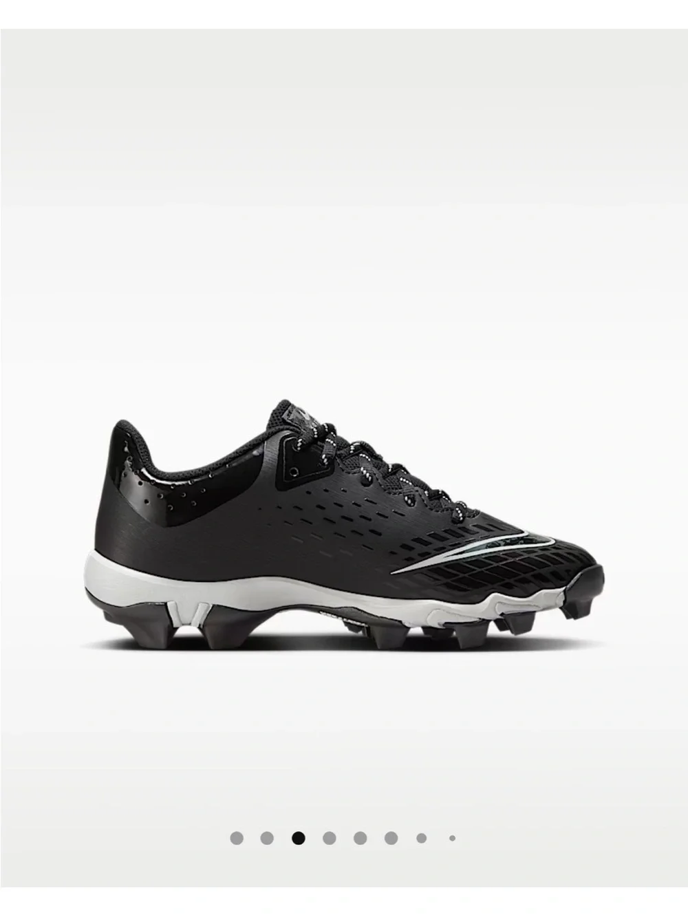 Nike W Hyperdiamond 4 Keystone GG Kids Cleats Black/Gray